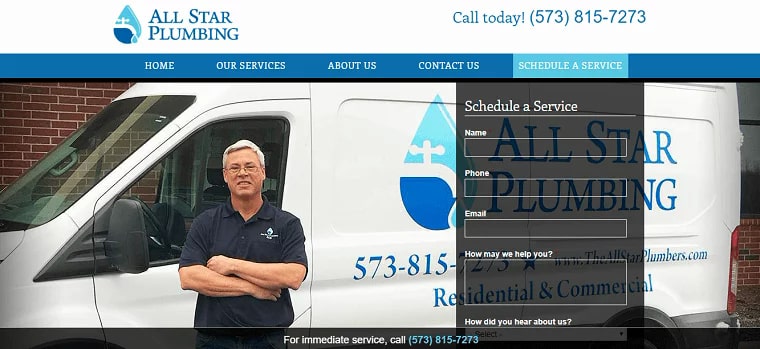 All Star Plumbing's Homepage