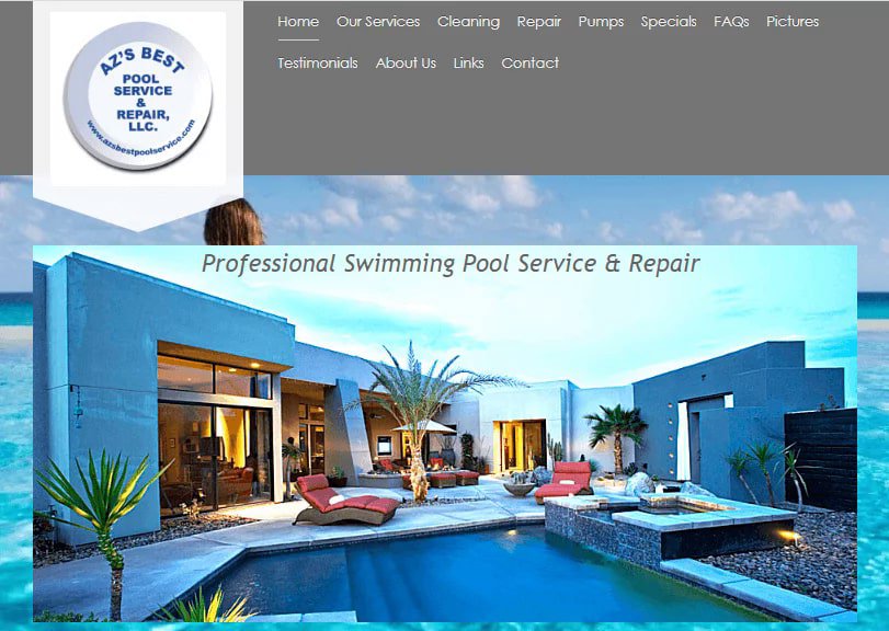 AZ’s Best Pool Service & Repair, LLC's Homepage