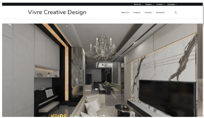 Vivre Creative Design Pte Ltd's Homepage