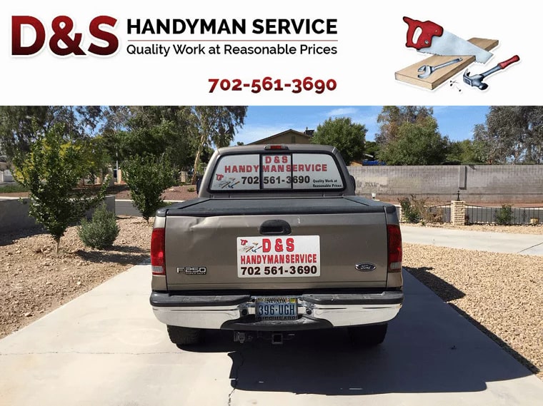 D & S Handyman Service' Logo