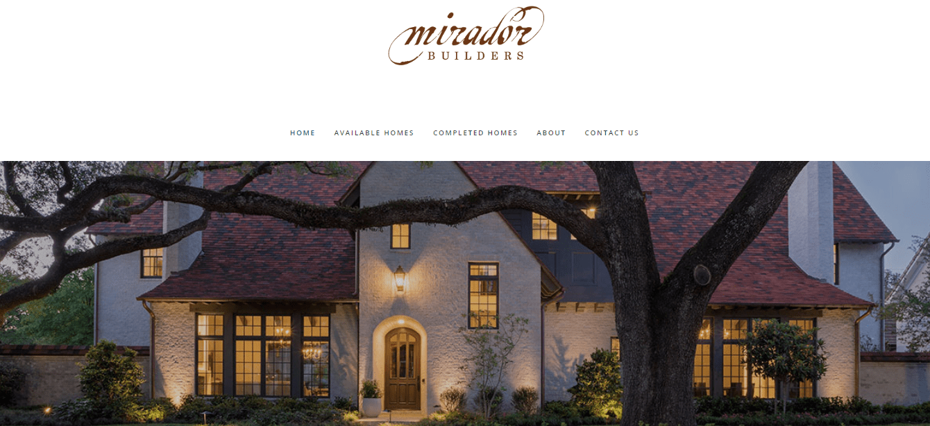 Mirador Builders' Homepage