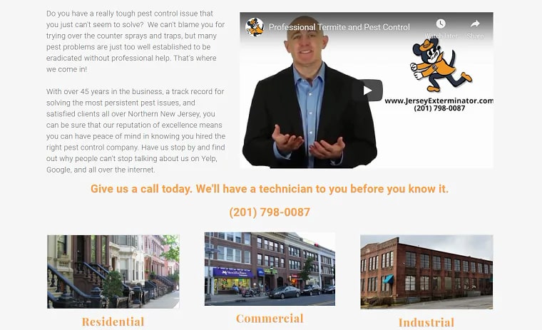 Professional Termite & Pest Control's Homepage