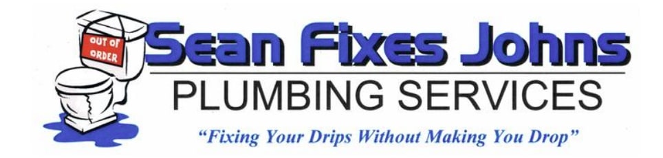 Sean Fixes Johns Plumbing Services' logo