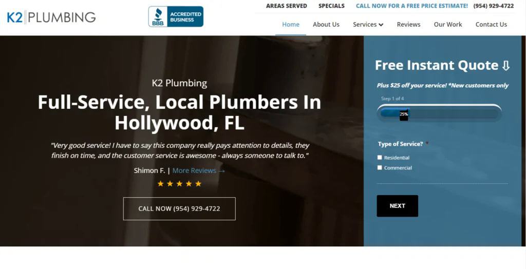 Hollywood Plumbing's Homepage