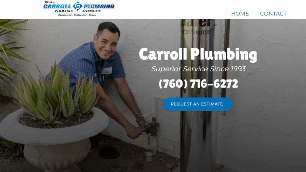 Carroll Plumbing's Homepage