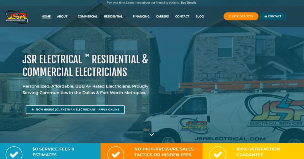 JSR Electrical Services' Homepage