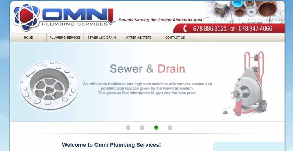 Omni Plumbing Services' Homepage