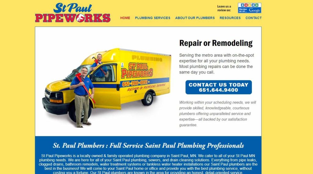 St Paul Pipeworks' Homepage