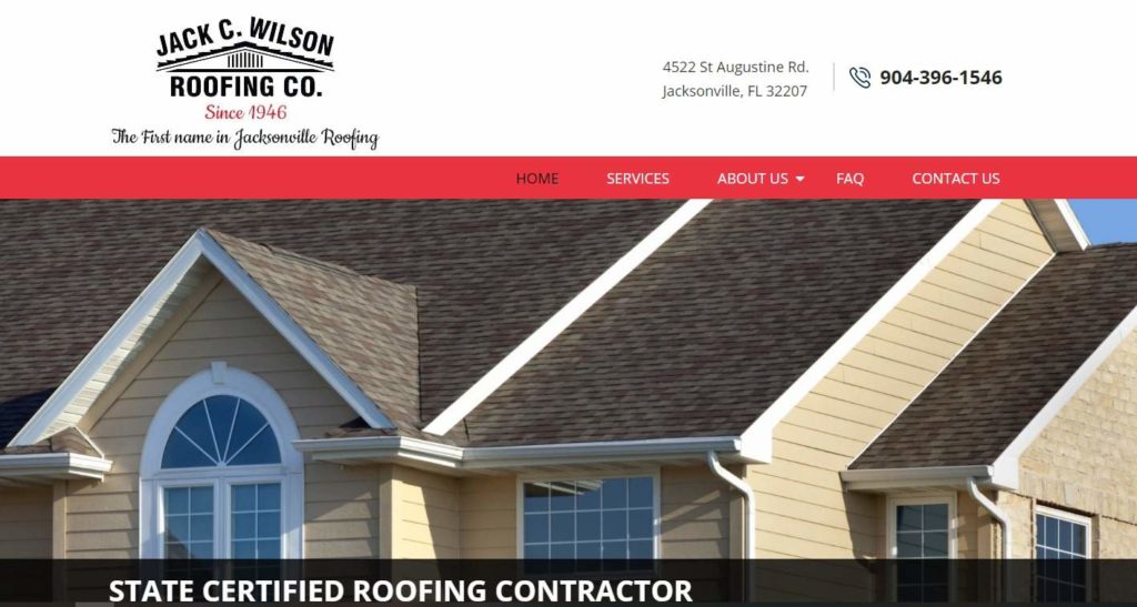 Jack C. Wilson Roofing's Homepage