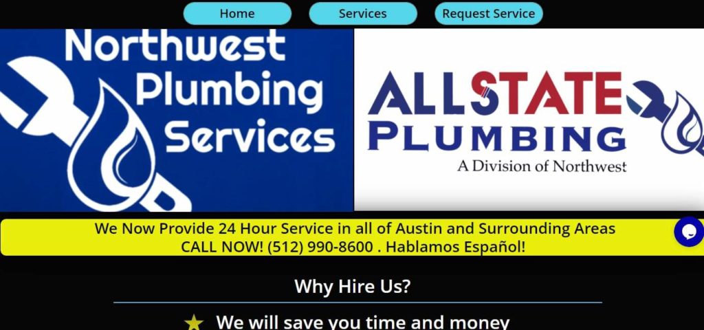 Northwest Plumbing Services' Homepage