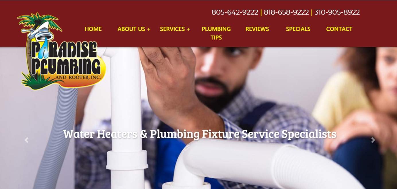 AAA Paradise & Plumbing Rooter's Homepage