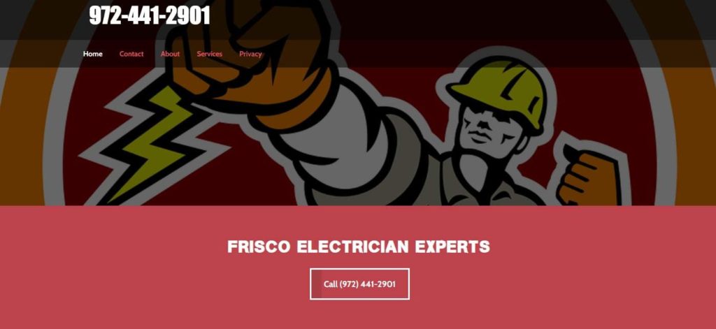 Frisco Electrician Experts' Homepage