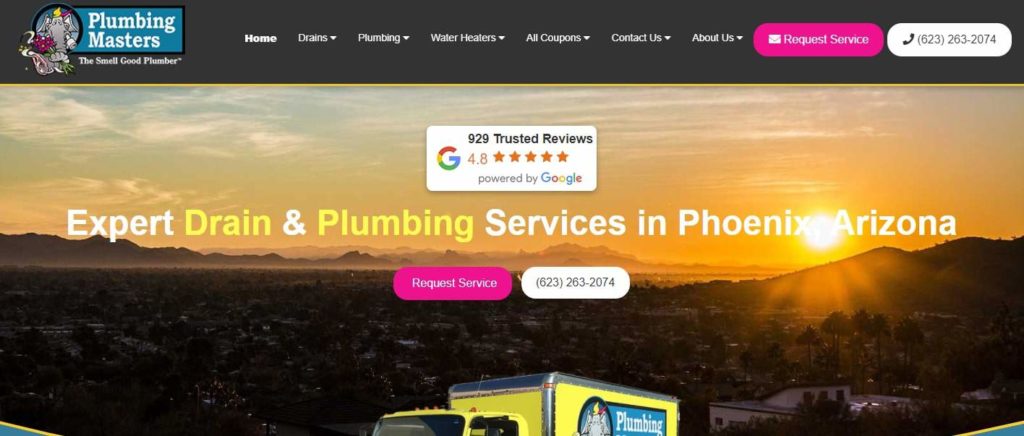 Plumbing Masters' Homepage