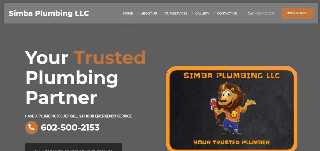 Simba Plumbing's Homepage