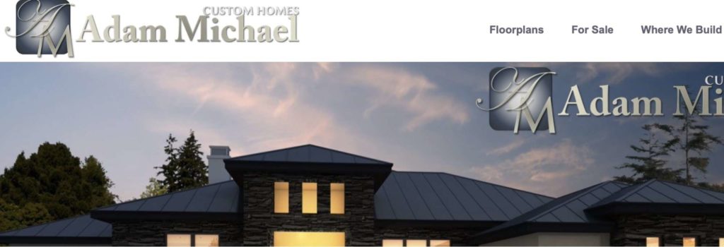 Adam Michael Custom Homes' Homepage