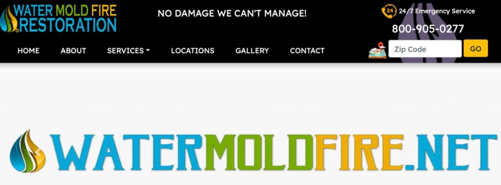 Water Mold Fire Restoration's Homepage