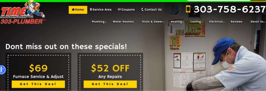 Time Plumbing, Heating & Electric's Homepage