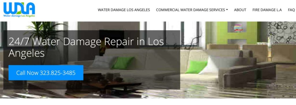 Water Damage Los Angeles' Homepage