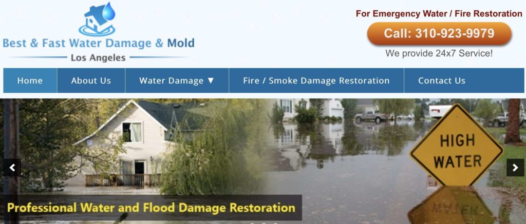 Best & Fast Water Damage and Mold's Homepage