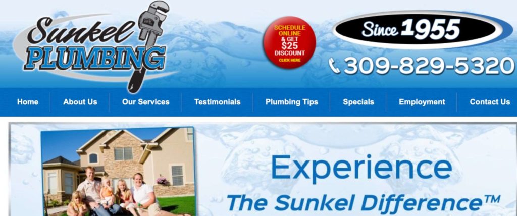 Sunkel Plumbing's Homepage