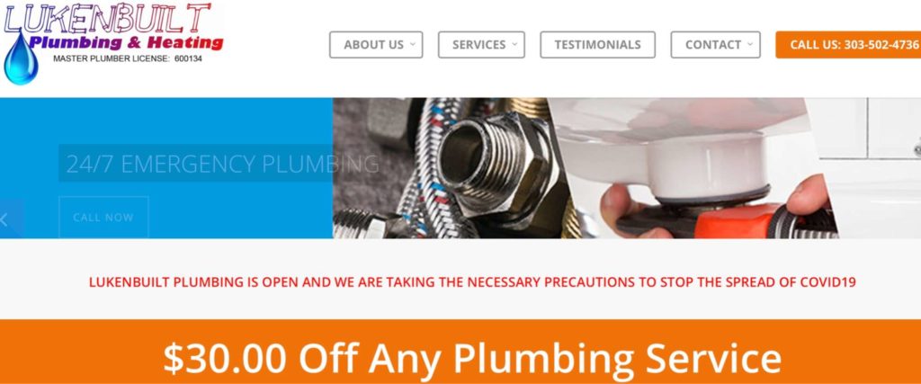 Lukenbuilt Plumbing & Heating's Homepage