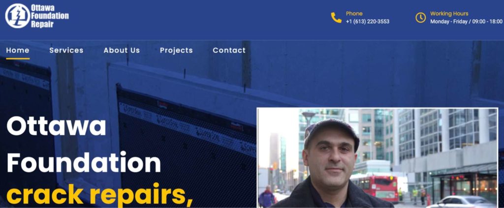 Ottawa Foundation Repair's Homepage