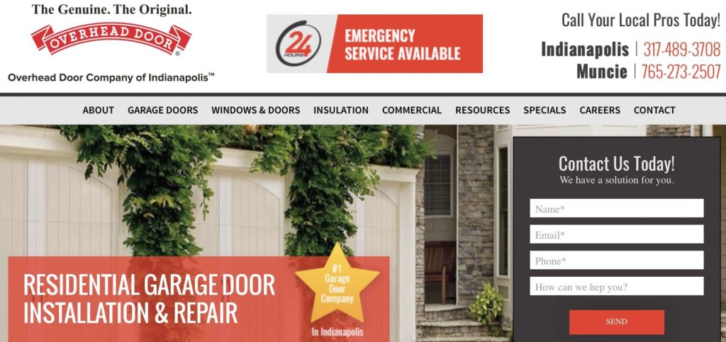 Overhead Door Co.'s Homepage