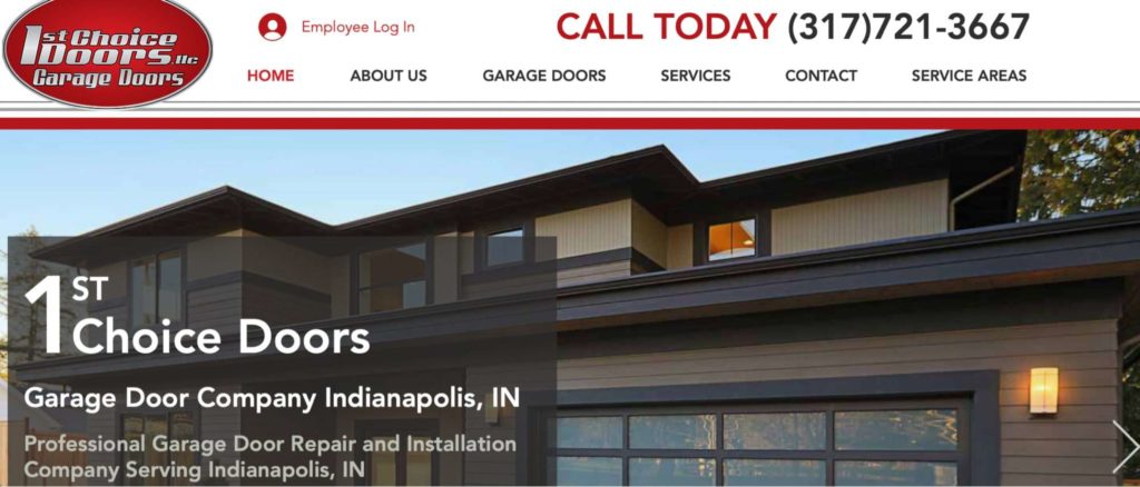 1st Choice Doors, LLC's Homepage