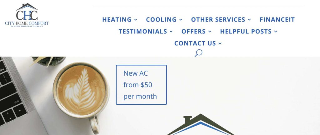 City Home Comfort's Homepage