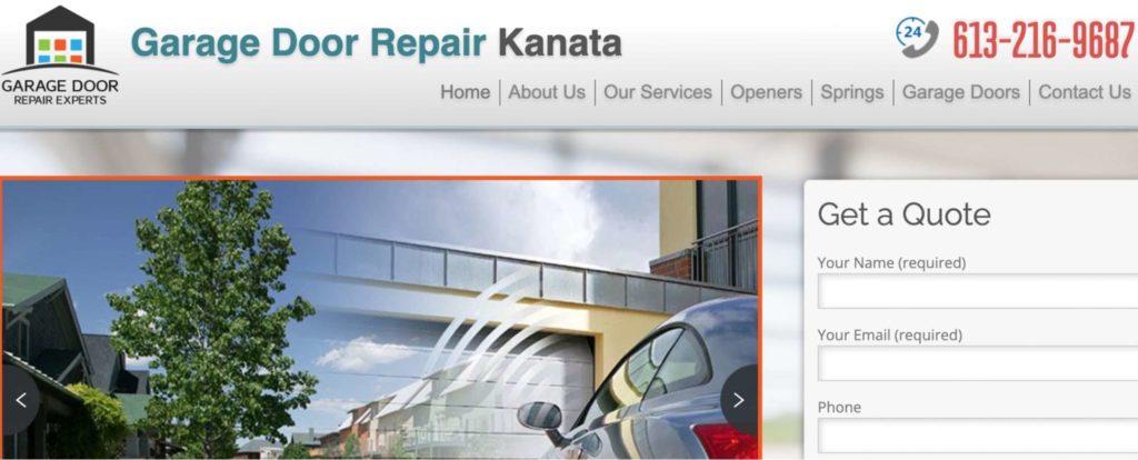 Garage Door Repair Kanata's Homepage