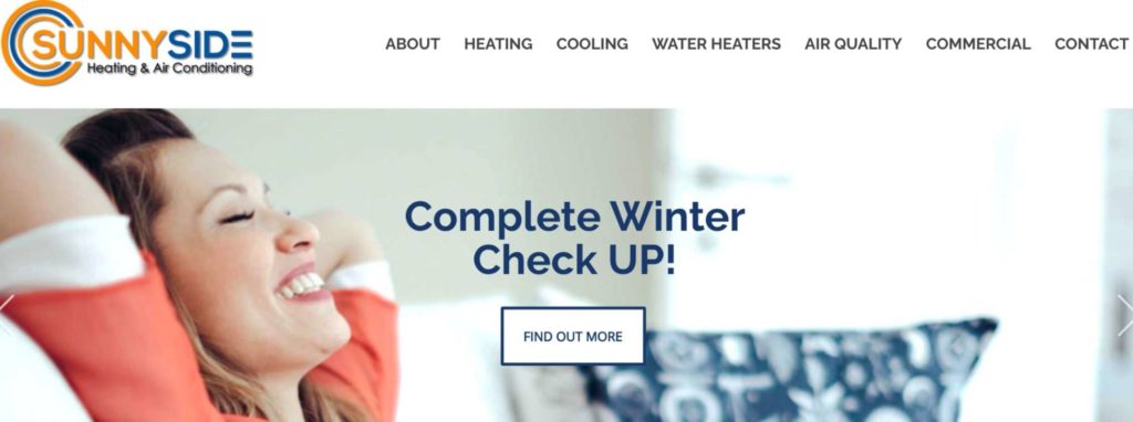 SunnySide Heating & Air Conditioning's Homepage