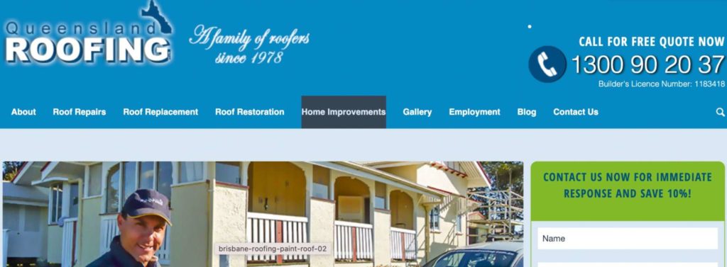 Queensland Roofing's Homepage