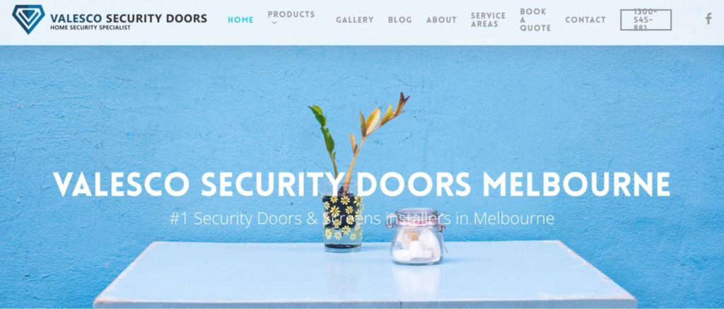 Valesco Security Doors' Homepage