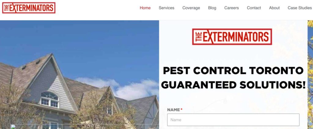 The Exterminators Inc.'s Homepage