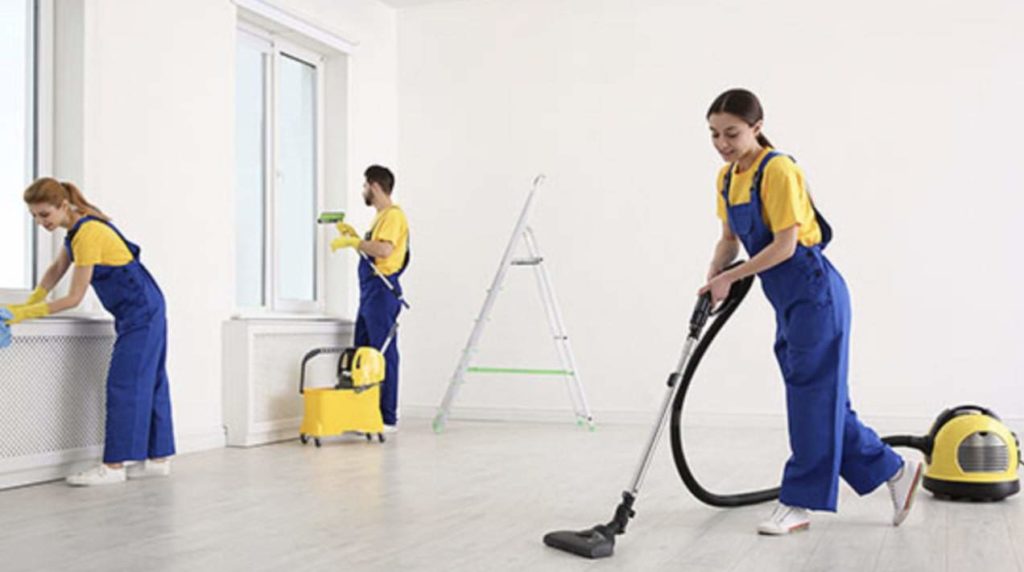 Let professionals handle the move-out cleaning