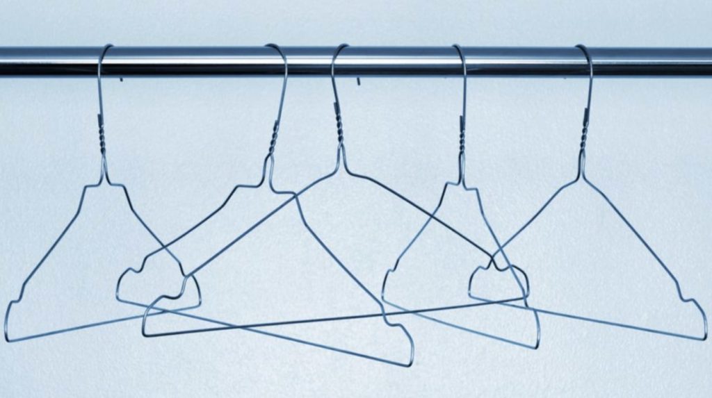 Use a wire hanger