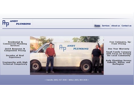 Andy Plumbing's Homepage