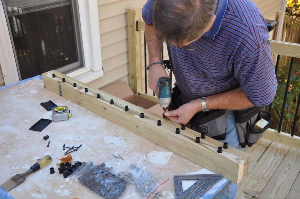 Installing Posts and Balusters