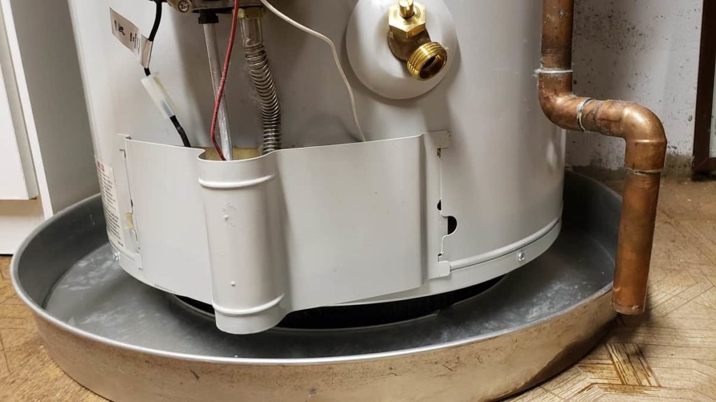 Signs of Water in the Water Heater Pan